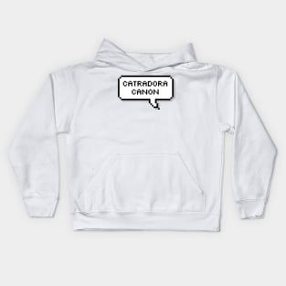 canon catradora bubble Kids Hoodie